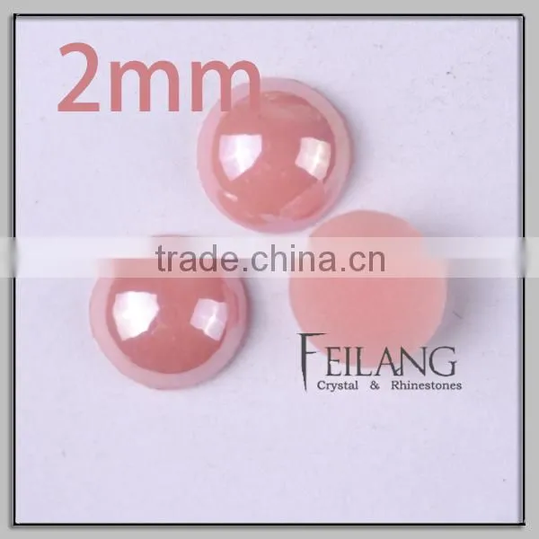 Feilang Factory Price Yellow Hotfix Ceramicl Beads