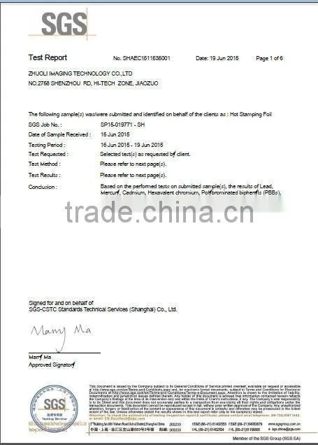 LC1 and SCF900 hot coder ribbon / hot coding foil printingh expiry date number