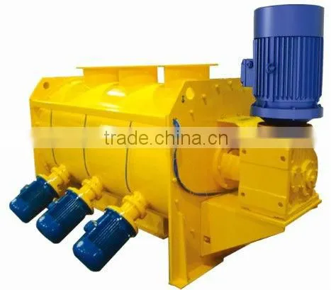 High capacity 2000L twin shaft concrete mixer