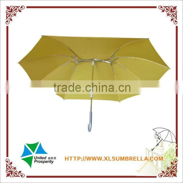 yellow umbrella for two people