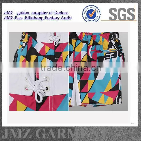 Colorful men's beach shorts custom beach shorts China supplier
