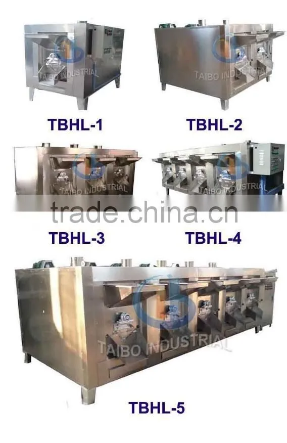 Nut Roasting Machine for peanut,Cashew nut,apricot kernel,pistachio,broad bean,sunflower seed,melon seed,coffee bean