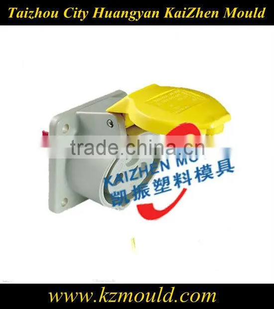 High precicion electrical equipment plastic injection socket mould