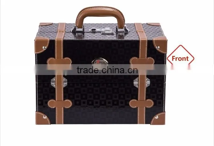 aluminim frame pvc waterproof multi color custom hand empty makeup cosmetic case