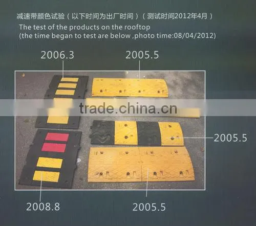 Rubber Speed Hump/Ramp A17