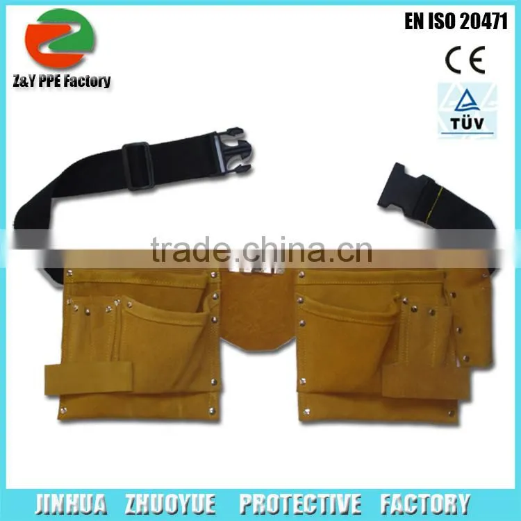 New 10 Pocket Pouch Tool waist belt bag Electrician Carpenter Contractor Construction