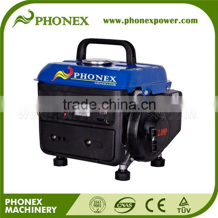 Phonex Gasoline Generator TG950 500W Generator Price Small DC 950 Generator