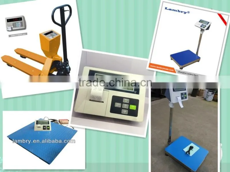 ACS floor scale printing Indicator with LCD backlight display wtth 6 digital display