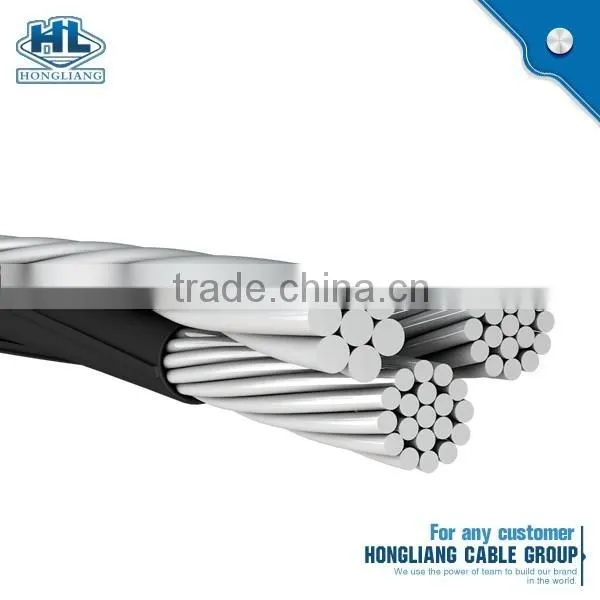 0.6/1KV pvc insulated LV Overhead cable ABC cable