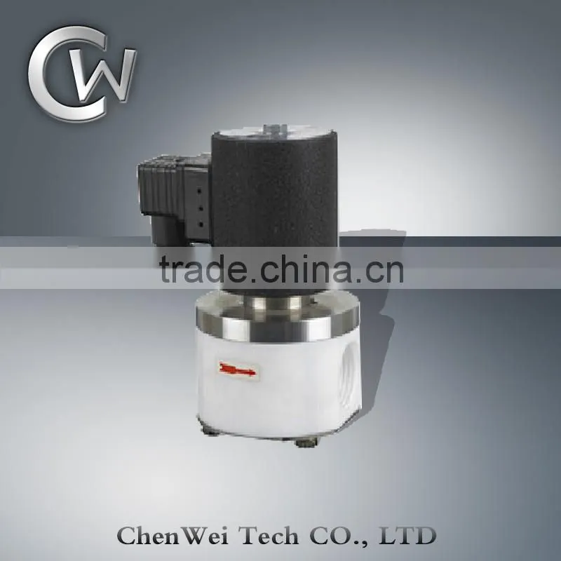 Solenoid Valve-Corrosion-Proof PTFE Solenoid Valve for Aggressive Fluid, Acid, Alkal, Oxidant