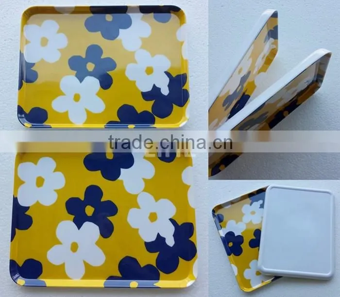 2016 New fashionable style hotel cartoon melamine plate