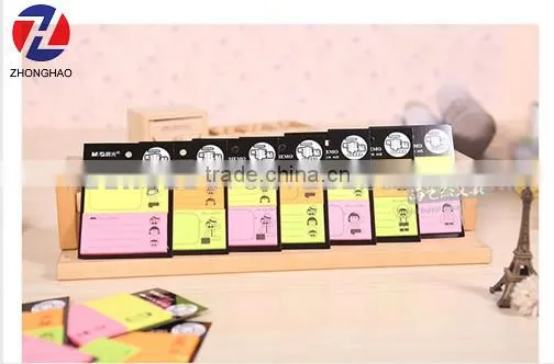 New design funny little girl custom sticky note set