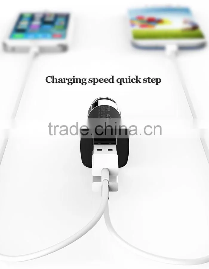Bullet shape mini car charger wireless car charger for mobile phone