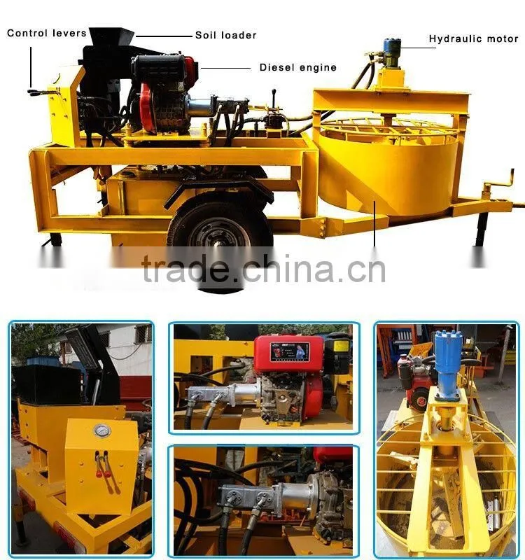M7MI interlocking brick machine price/small brick making machine