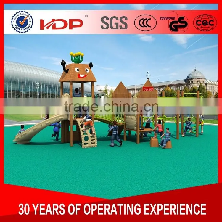 Cheap creative wooden children playground equipment for sale