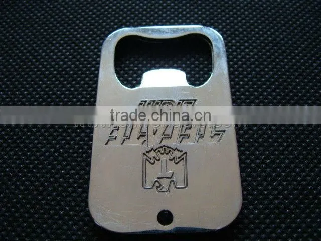 Hot selling custom promotional bottle opener keychain