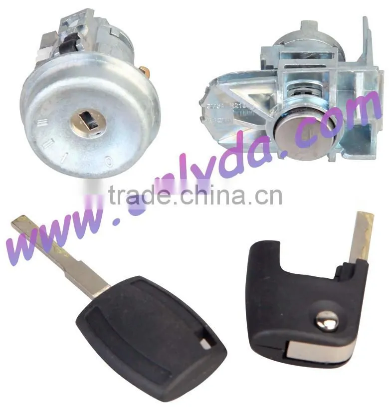 Fiesta full set lock (with left door lock and ignition lock)