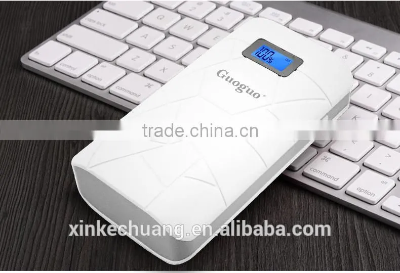 Portable CE Rohs 10000mah Power Bank Charger with LED Torch Light and LCD display