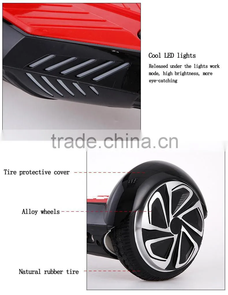 500W power Self balancing electric scooter 2 wheels with bluetooth,China wholesale electric 2 wheel scooter