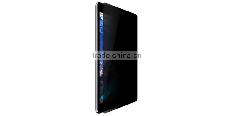 Professional premium tempered glass privacy screen protector for ipad mini 2/3