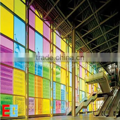 Clear and Color Laminated Glass
