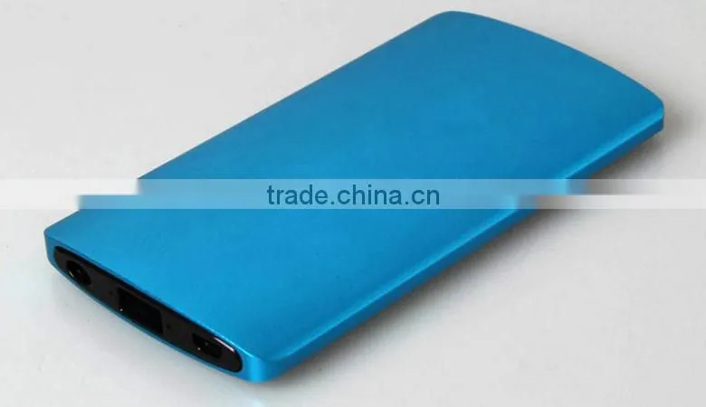 2016 Aluminum Comfortable Handle Excellent Design 6000mAh Power Bank Housing
