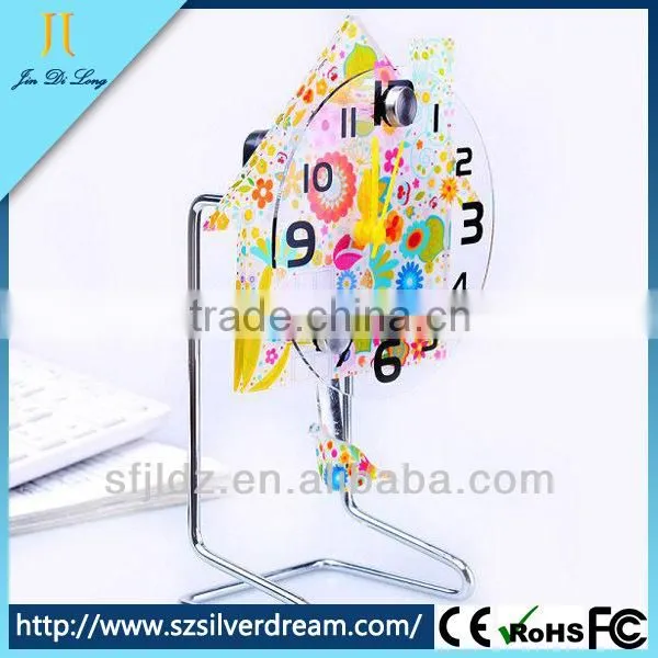 Environmental protection handicraft cheapest table clock belt