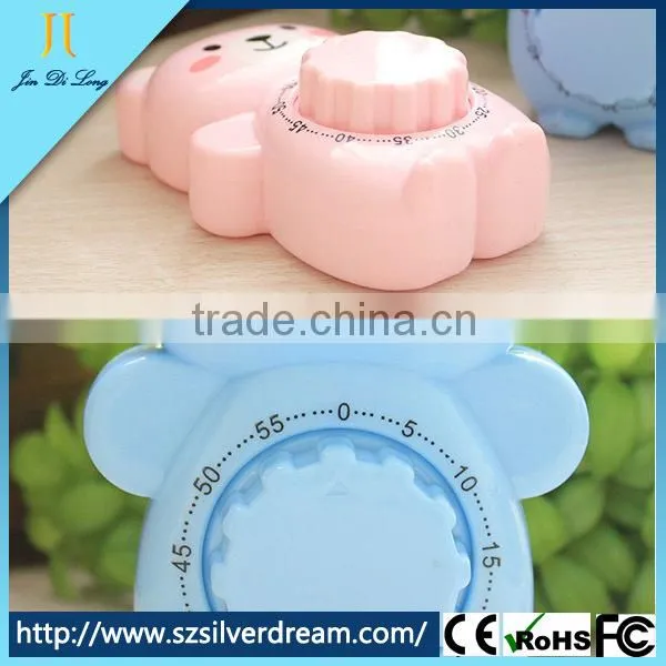Cartoon bear Plastic animal custom kitchen timer