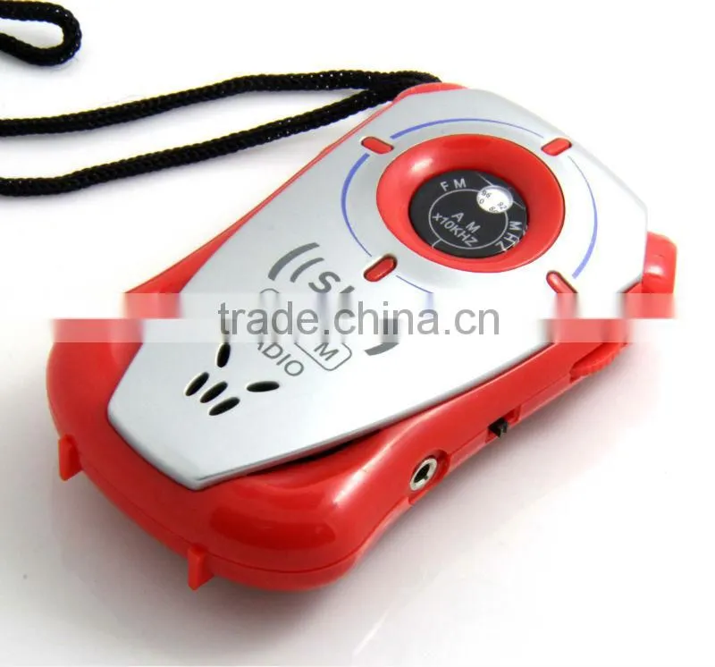 Hot sell AM FM radio with wire antenna and speaker