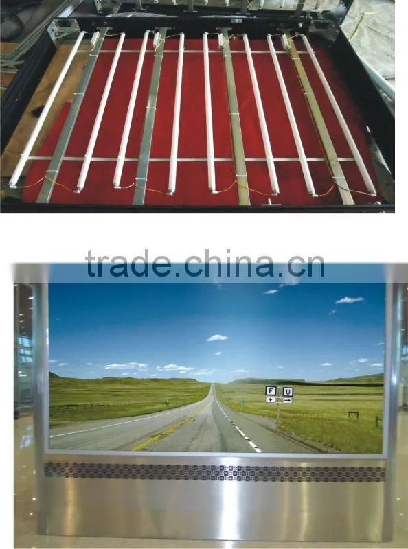 scrolling light box ----- advertising