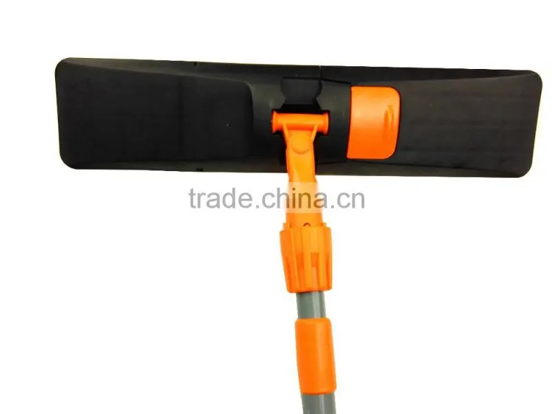 new design aluminum mop handle floor cleaning microfiber flat mop