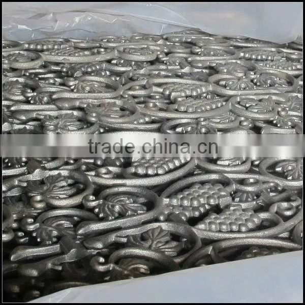 railing decoration Wrought iron components
