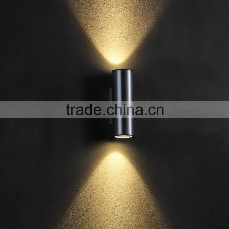 surface mounted black plated wall lamp 5w