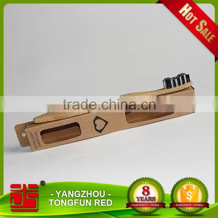 New products 2016 teeth whitening charcoal toothbrush manufacturer bamboo toothbrush