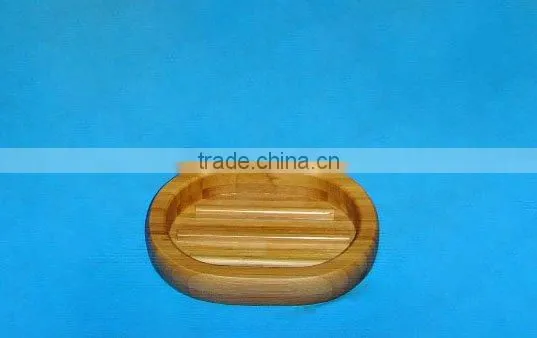 Bamboo bathroom accessories