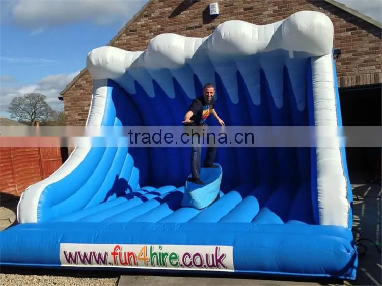Surf simulator 2016 design Inflatable adults surfboard,Inflatable mechanical surf rodeo for children and adult