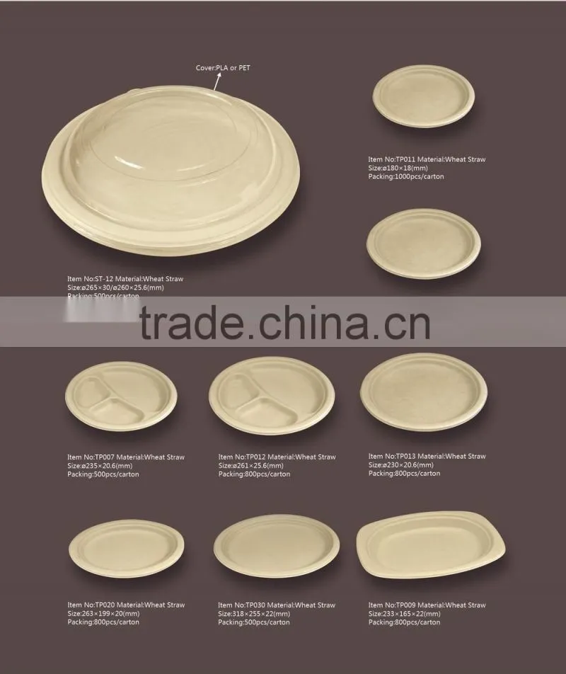 2015 High quality D649 lovely colorful supplies tray food container with Apple Plates set