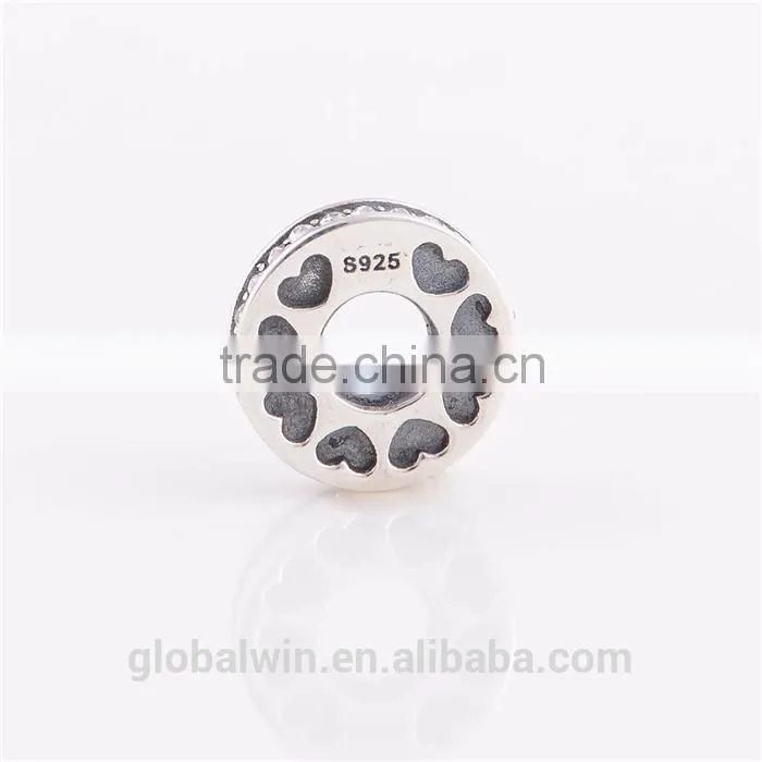 Custom Made Sterling Silver Spacer Charms For European Bracelets