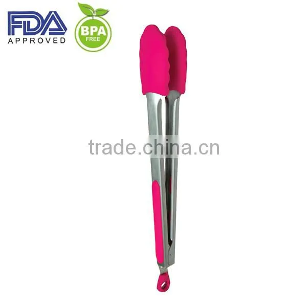 hot new products kitchen silicone tongs/ Silicone food Tongs