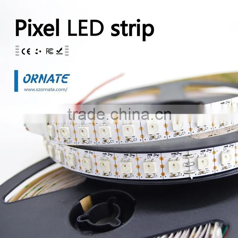 DC5V smd 5050 addressable rgb led 144leds/m led strip strip cuttable led strip light