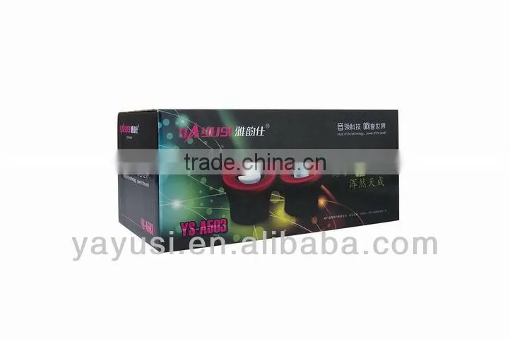 2.0 passive type creative speaker,best external speaker ,micro speaker for mobile phone,MOQ,40 pairs