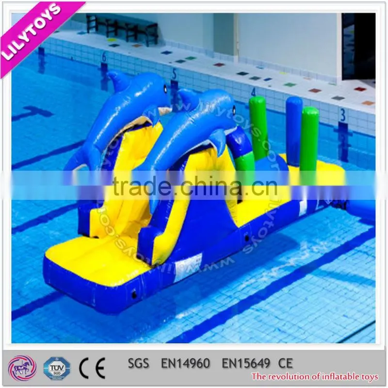 inflatable water game toys for adults in pool