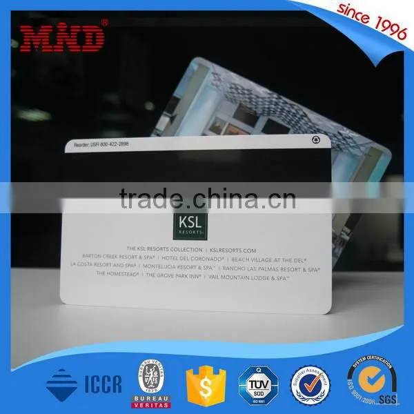 MDH246 High performance Magnetic stripe/ Salto RFID PVC hotel key card