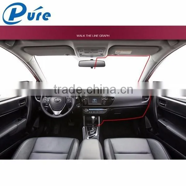 2016 New Dual Lens Car Camera Car DVR Dual Camera 1080P Dash Cam Black Box Vehicle View Car Recorder