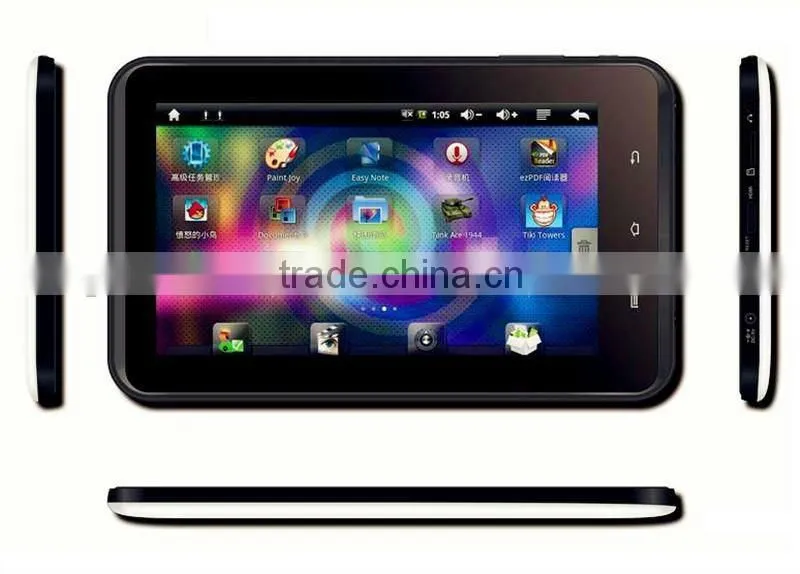 M711 7 inch Android 2.3 Tablet 1.3MP Camera Nand flash 4GB CPU 1.5GHz