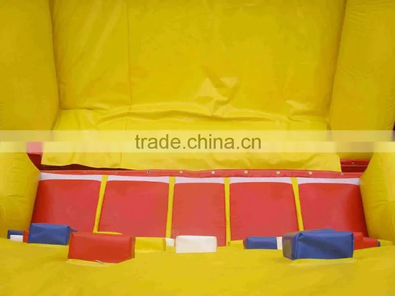 2015 new product obstacle course/ inflatable obstacle combo with slide