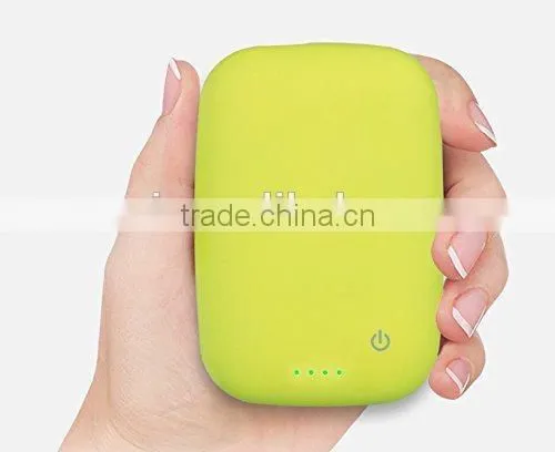 Qi Standard Wireless Charger Features 4000mAh Power Bank For Mobilephones Tablets Pad Music Player
