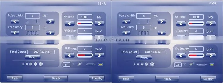 Rechargable filters Shr Ipl Elight Hair Removal Machine for man and woman With CE