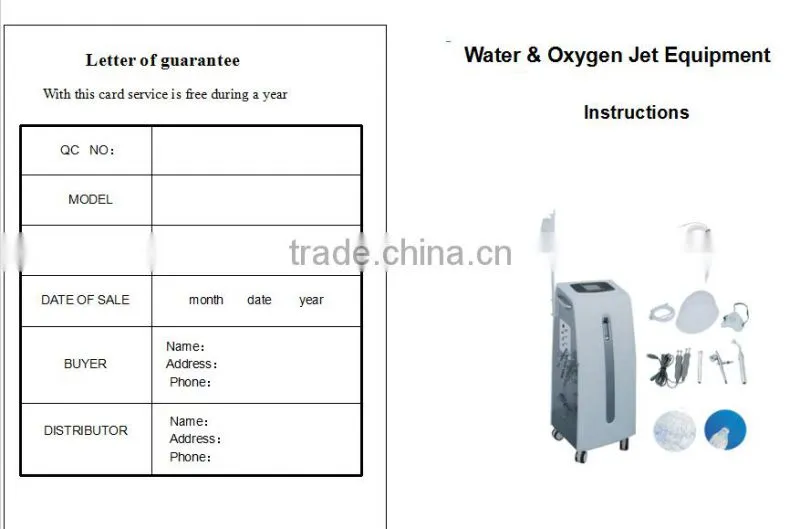Factory driect sale home oxygen compressor facial machine