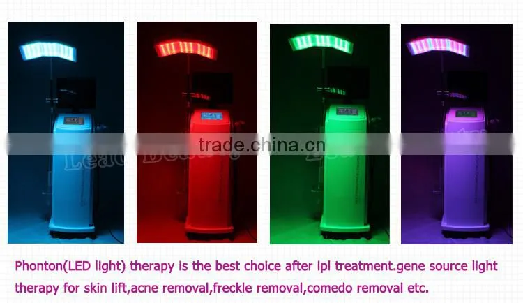 Professional 5 handpieces skin rejuvenation microcurrent face lift machine